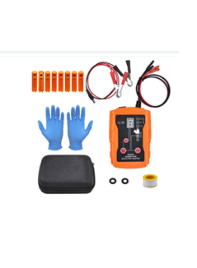 X-PRO5 EM288 Fuel Injector Tester Cleaning Tool Kit 8 Pulse Automotive Fuel Injector Testers - Image 1